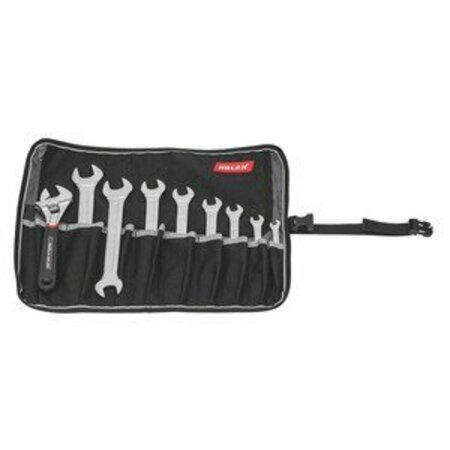 HOLEX Wrench Set in Tool Roll, 9 Pc 686000 9